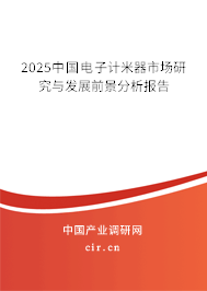 2025中國電子計(jì)米器市場(chǎng)研究與發(fā)展前景分析報(bào)告 2025中國電子計(jì)米器市場(chǎng)研究與發(fā)展前景分析報(bào)告