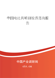 中國電灶具項目投資咨詢報告 中國電灶具項目投資咨詢報告