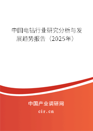 中國電鉆行業(yè)研究分析與發(fā)展趨勢報(bào)告(2025年) 中國電鉆行業(yè)研究分析與發(fā)展趨勢報(bào)告(2025年)