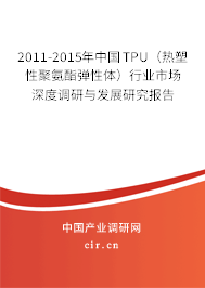 2011-2015年中國TPU(熱塑性聚氨酯彈性體)行業(yè)市場深度調(diào)研與發(fā)展研究報告 2011-2015年中國TPU(熱塑性聚氨酯彈性體)行業(yè)市場深度調(diào)研與發(fā)展研究報告