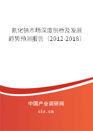 氰化鈉市場(chǎng)深度剖析及發(fā)展趨勢(shì)預(yù)測(cè)報(bào)告(2012-2018) 氰化鈉市場(chǎng)深度剖析及發(fā)展趨勢(shì)預(yù)測(cè)報(bào)告(2012-2018)