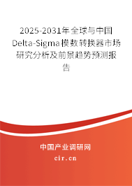 2025-2031年全球與中國Delta-Sigma模數(shù)轉(zhuǎn)換器市場研究分析及前景趨勢預(yù)測報(bào)告