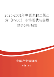 2025-2031年中國聚偏二氯乙烯（PVDC）市場現(xiàn)狀與前景趨勢分析報告
