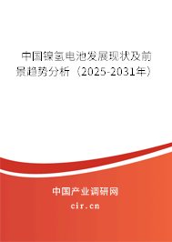 中國鎳氫電池發(fā)展現狀及前景趨勢分析(2025-2031年) 中國鎳氫電池發(fā)展現狀及前景趨勢分析(2025-2031年)