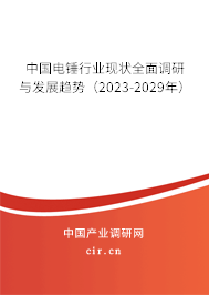 中國電錘行業(yè)現(xiàn)狀全面調(diào)研與發(fā)展趨勢（2023-2029年）