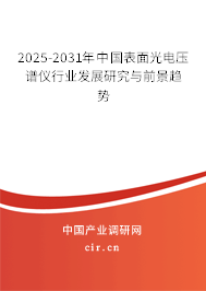 2025-2031年中國(guó)表面光電壓譜儀行業(yè)發(fā)展研究與前景趨勢(shì) 2025-2031年中國(guó)表面光電壓譜儀行業(yè)發(fā)展研究與前景趨勢(shì)