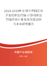 2024-2030年全球與中國正電子發(fā)射斷層掃描-計算機(jī)斷層掃描系統(tǒng)行業(yè)發(fā)展深度調(diào)研與未來趨勢報告