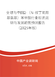 全球與中國2-(N-叔丁氧羰基氨基)苯甲酸行業(yè)現(xiàn)狀調(diào)研與發(fā)展趨勢預(yù)測報告(2025年版) 全球與中國2-(N-叔丁氧羰基氨基)苯甲酸行業(yè)現(xiàn)狀調(diào)研與發(fā)展趨勢預(yù)測報告(2025年版)