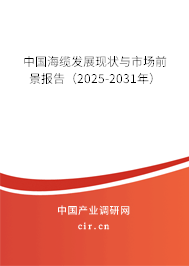 中國(guó)海纜發(fā)展現(xiàn)狀與市場(chǎng)前景報(bào)告（2025-2031年）
