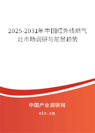 2025-2031年中國紅外線燃?xì)庠钍袌稣{(diào)研與前景趨勢