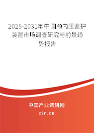 2025-2031年中國(guó)顱內(nèi)壓監(jiān)護(hù)裝置市場(chǎng)調(diào)查研究與前景趨勢(shì)報(bào)告