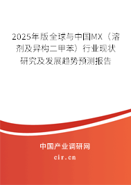 2025年版全球與中國MX（溶劑及異構(gòu)二甲苯）行業(yè)現(xiàn)狀研究及發(fā)展趨勢預(yù)測報(bào)告