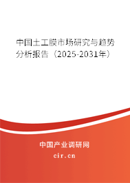 中國土工膜市場研究與趨勢分析報告(2025-2031年) 中國土工膜市場研究與趨勢分析報告(2025-2031年)