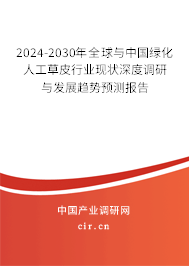 2024-2030年全球與中國綠化人工草皮行業(yè)現(xiàn)狀深度調(diào)研與發(fā)展趨勢預(yù)測報告 2024-2030年全球與中國綠化人工草皮行業(yè)現(xiàn)狀深度調(diào)研與發(fā)展趨勢預(yù)測報告