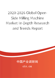 2020-2026 Global Open-Side Milling Machine Market In-Depth Research and Trends Report 2020-2026 Global Open-Side Milling Machine Market In-Depth Research and Trends Report