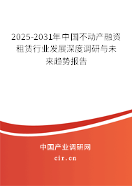 2025-2031年中國(guó)不動(dòng)產(chǎn)融資租賃行業(yè)發(fā)展深度調(diào)研與未來(lái)趨勢(shì)報(bào)告 2025-2031年中國(guó)不動(dòng)產(chǎn)融資租賃行業(yè)發(fā)展深度調(diào)研與未來(lái)趨勢(shì)報(bào)告