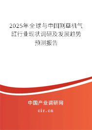 2025年全球與中國割草機(jī)氣缸行業(yè)現(xiàn)狀調(diào)研及發(fā)展趨勢預(yù)測報(bào)告
