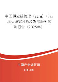 中國供應(yīng)鏈管理（scm）行業(yè)現(xiàn)狀研究分析及發(fā)展趨勢預(yù)測報告（2025年）