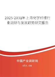 2025-2031年上?；瘜W(xué)纖維行業(yè)調(diào)研與發(fā)展趨勢研究報告