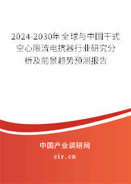 2024-2030年全球與中國(guó)干式空心限流電抗器行業(yè)研究分析及前景趨勢(shì)預(yù)測(cè)報(bào)告