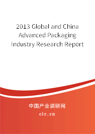 2013 Global and China Advanced Packaging Industry Research Report