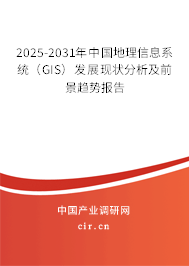 2025-2031年中國地理信息系統(tǒng)(GIS)發(fā)展現(xiàn)狀分析及前景趨勢報告 2025-2031年中國地理信息系統(tǒng)(GIS)發(fā)展現(xiàn)狀分析及前景趨勢報告
