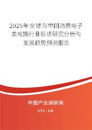 2025年全球與中國消費電子類電路行業(yè)現(xiàn)狀研究分析與發(fā)展趨勢預測報告 2025年全球與中國消費電子類電路行業(yè)現(xiàn)狀研究分析與發(fā)展趨勢預測報告