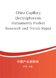 China Capillary Electrophoresis Instruments Market Research and Trends Report 2021-2027 China Capillary Electrophoresis Instruments Market Research and Trends Report 2021-2027