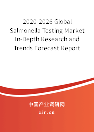 2020-2026 Global Salmonella Testing Market In-Depth Research and Trends Forecast Report