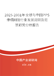 2025-2031年全球與中國PPS伸縮網(wǎng)管行業(yè)發(fā)展調(diào)研及前景趨勢分析報告