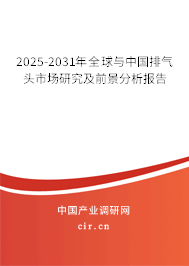 2025-2031年全球與中國(guó)排氣頭市場(chǎng)研究及前景分析報(bào)告