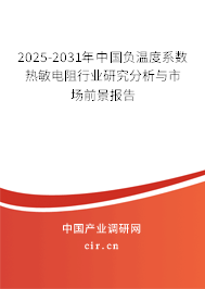 2025-2031年中國(guó)負(fù)溫度系數(shù)熱敏電阻行業(yè)研究分析與市場(chǎng)前景報(bào)告
