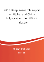 2013 Deep Research Report on Global and China Polyacrylonitrile （PAN） Industry