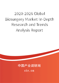 2020-2026 Global Biosurgery Market In-Depth Research and Trends Analysis Report 2020-2026 Global Biosurgery Market In-Depth Research and Trends Analysis Report