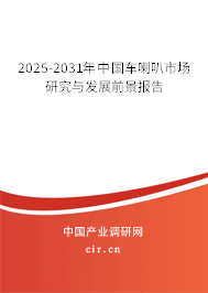 2025-2031年中國車?yán)仁袌鲅芯颗c發(fā)展前景報(bào)告 2025-2031年中國車?yán)仁袌鲅芯颗c發(fā)展前景報(bào)告