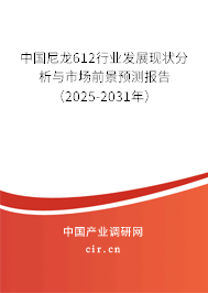 中國尼龍612行業(yè)發(fā)展現(xiàn)狀分析與市場前景預(yù)測報(bào)告（2025-2031年）