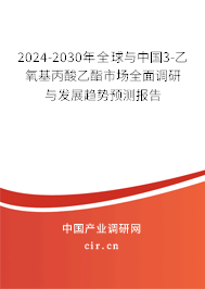 2024-2030年全球與中國3-乙氧基丙酸乙酯市場全面調(diào)研與發(fā)展趨勢預(yù)測報告 2024-2030年全球與中國3-乙氧基丙酸乙酯市場全面調(diào)研與發(fā)展趨勢預(yù)測報告