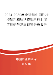 2024-2030年全球與中國片狀模塑料和塊狀模塑料行業(yè)深度調(diào)研與發(fā)展趨勢分析報告