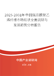 2025-2031年中國強高模聚乙烯纖維市場現(xiàn)狀全面調(diào)研與發(fā)展趨勢分析報告