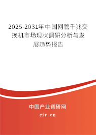 2025-2031年中國網(wǎng)管千兆交換機(jī)市場現(xiàn)狀調(diào)研分析與發(fā)展趨勢報告 2025-2031年中國網(wǎng)管千兆交換機(jī)市場現(xiàn)狀調(diào)研分析與發(fā)展趨勢報告