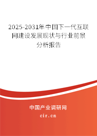 2025-2031年中國下一代互聯(lián)網(wǎng)建設(shè)發(fā)展現(xiàn)狀與行業(yè)前景分析報(bào)告 2025-2031年中國下一代互聯(lián)網(wǎng)建設(shè)發(fā)展現(xiàn)狀與行業(yè)前景分析報(bào)告
