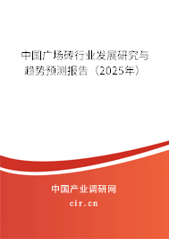 中國廣場磚行業(yè)發(fā)展研究與趨勢預測報告(2025年) 中國廣場磚行業(yè)發(fā)展研究與趨勢預測報告(2025年)