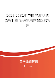2025-2031年中國導(dǎo)波測試(GWT)市場研究與前景趨勢報(bào)告 2025-2031年中國導(dǎo)波測試(GWT)市場研究與前景趨勢報(bào)告