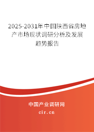 2025-2031年中國(guó)陜西省房地產(chǎn)市場(chǎng)現(xiàn)狀調(diào)研分析及發(fā)展趨勢(shì)報(bào)告