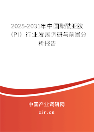 2025-2031年中國(guó)聚酰亞胺(PI)行業(yè)發(fā)展調(diào)研與前景分析報(bào)告 2025-2031年中國(guó)聚酰亞胺(PI)行業(yè)發(fā)展調(diào)研與前景分析報(bào)告