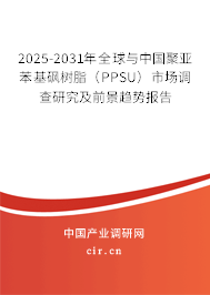 2025-2031年全球與中國聚亞苯基砜樹脂（PPSU）市場調(diào)查研究及前景趨勢報(bào)告