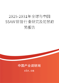 2025-2031年全球與中國SSAW鋼管行業(yè)研究及前景趨勢報告 2025-2031年全球與中國SSAW鋼管行業(yè)研究及前景趨勢報告