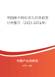 中國汞市場現(xiàn)狀與前景趨勢分析報告（2025-2031年）
