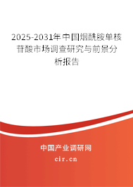 2025-2031年中國煙酰胺單核苷酸市場調(diào)查研究與前景分析報(bào)告 2025-2031年中國煙酰胺單核苷酸市場調(diào)查研究與前景分析報(bào)告