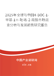 2025年全球與中國(guó)4-BOC-1-甲基-1H-吡咯-2-羧酸市場(chǎng)調(diào)查分析與發(fā)展趨勢(shì)研究報(bào)告 2025年全球與中國(guó)4-BOC-1-甲基-1H-吡咯-2-羧酸市場(chǎng)調(diào)查分析與發(fā)展趨勢(shì)研究報(bào)告